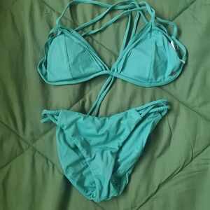 Teal Women's Swimwear Set